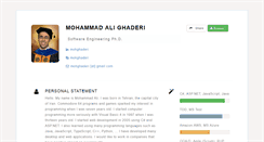 Desktop Screenshot of mohghaderi.com