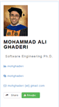 Mobile Screenshot of mohghaderi.com